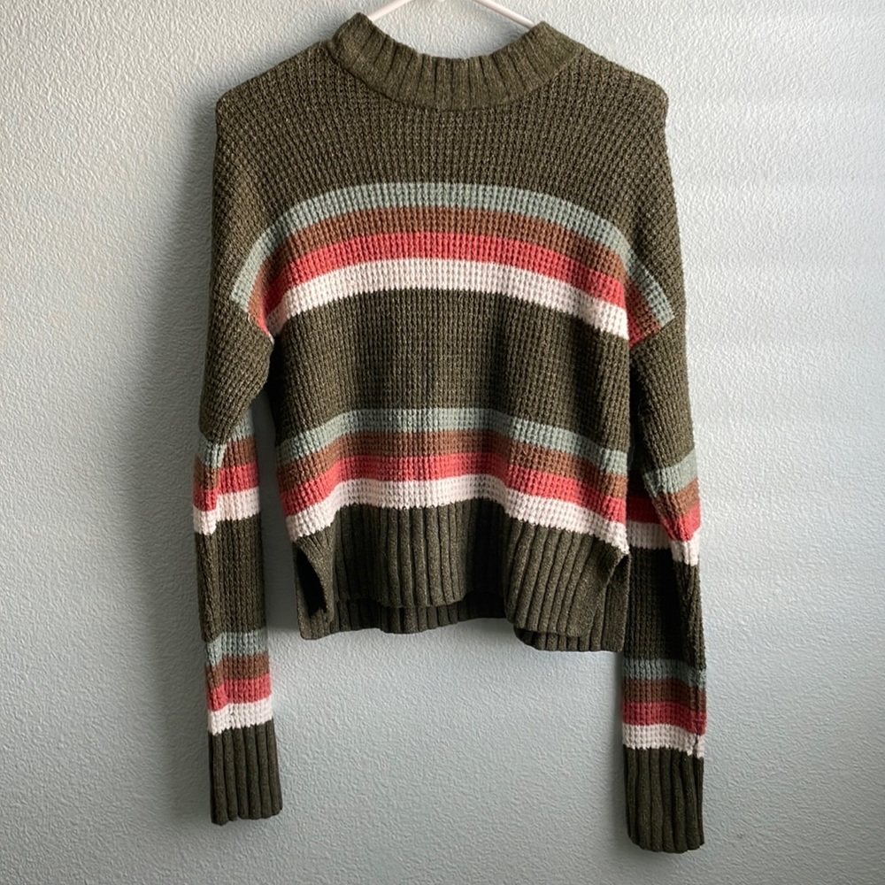 small half turtle neck sweater!